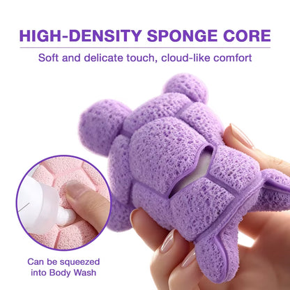 Custom Logo Sandwich Sponge Structure Makeup Removal Sponge Compact Shape for Gentle Skin Cleansing and Exfoliating Care
