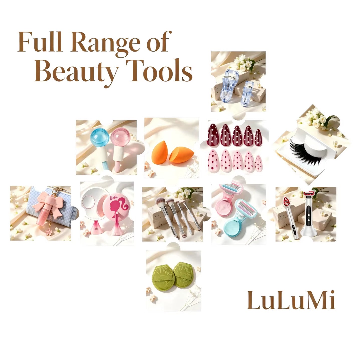 In-Stock Hand Held Double-Headed Silicone Facial Mask & Fan Brush Waterproof for Cleansing and Makeup Application
