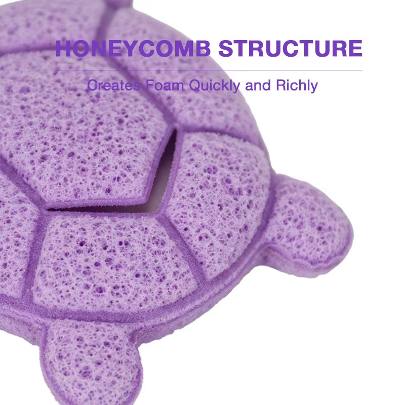 Custom Logo Sandwich Sponge Structure Makeup Removal Sponge Compact Shape for Gentle Skin Cleansing and Exfoliating Care