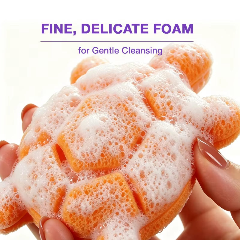 Custom Logo Sandwich Sponge Structure Makeup Removal Sponge Compact Shape for Gentle Skin Cleansing and Exfoliating Care